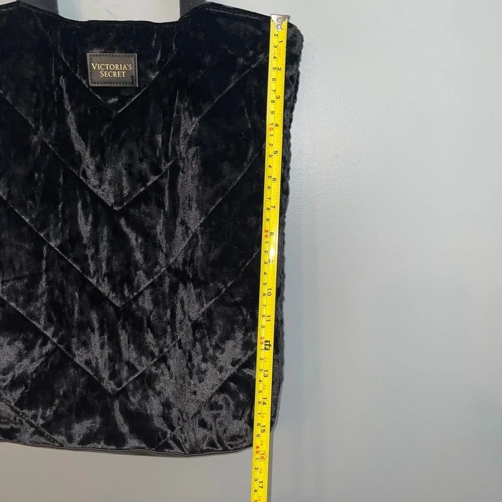 EUC Victoria's Secret Limited Edition Velvet Tote Shoulder Bag